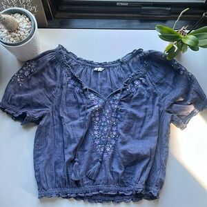 Blue Lucky Brand Top